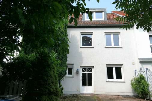 Ansicht vom Garten Ansicht vom Garten - Reihenmittelhaus in 65439 Flörsheim mit 134m² kaufen