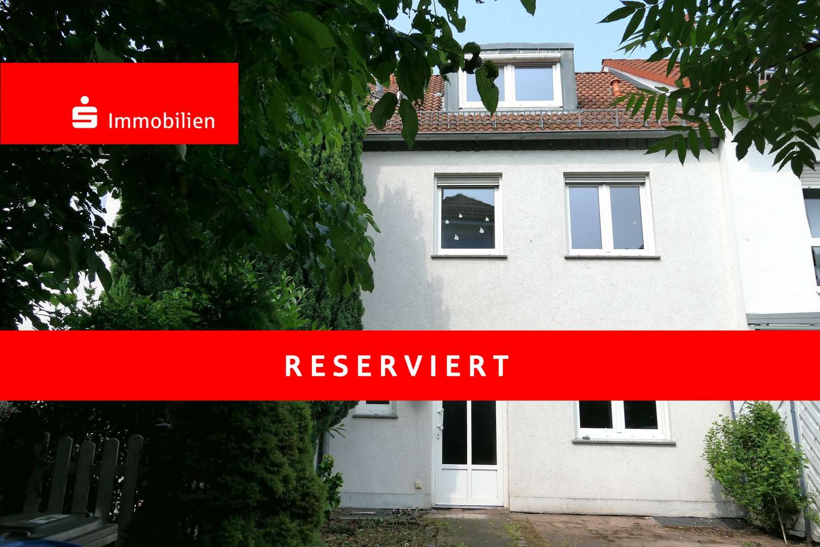 Ansicht vom Garten Ansicht vom Garten - Reihenmittelhaus in 65439 Flörsheim mit 134m² kaufen