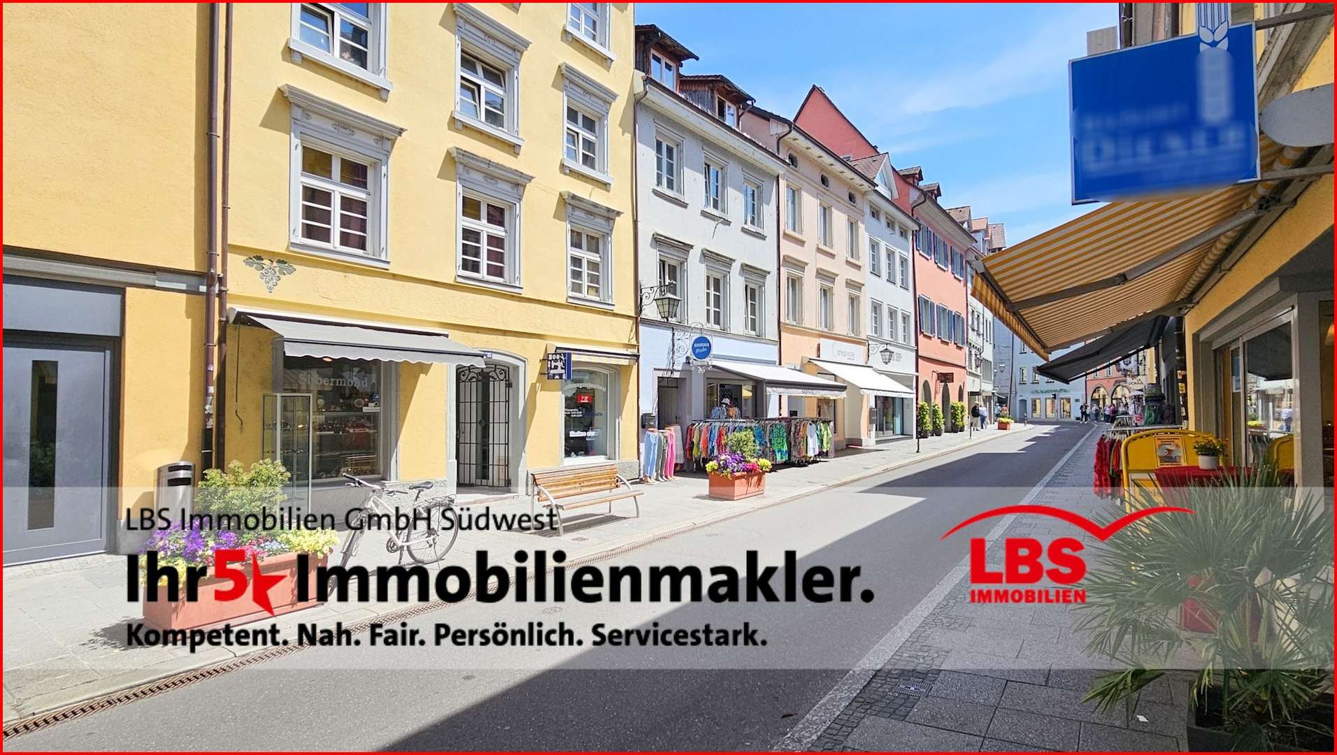 Attraktive Ladenfläche - Ladenlokal in 88662 Überlingen mit 19m² kaufen