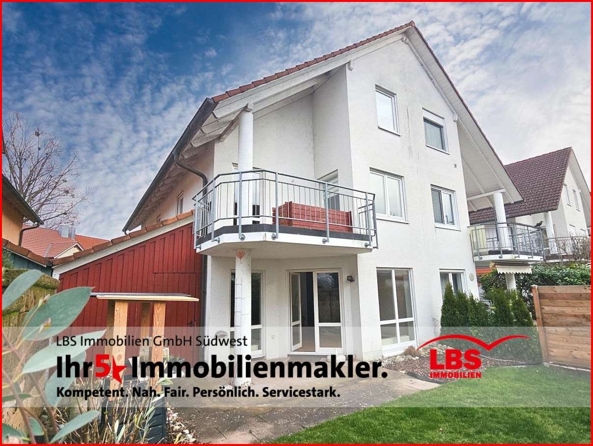 Westansicht - Doppelhaushälfte in 88690 Uhldingen-Mühlhofen mit 167m² kaufen