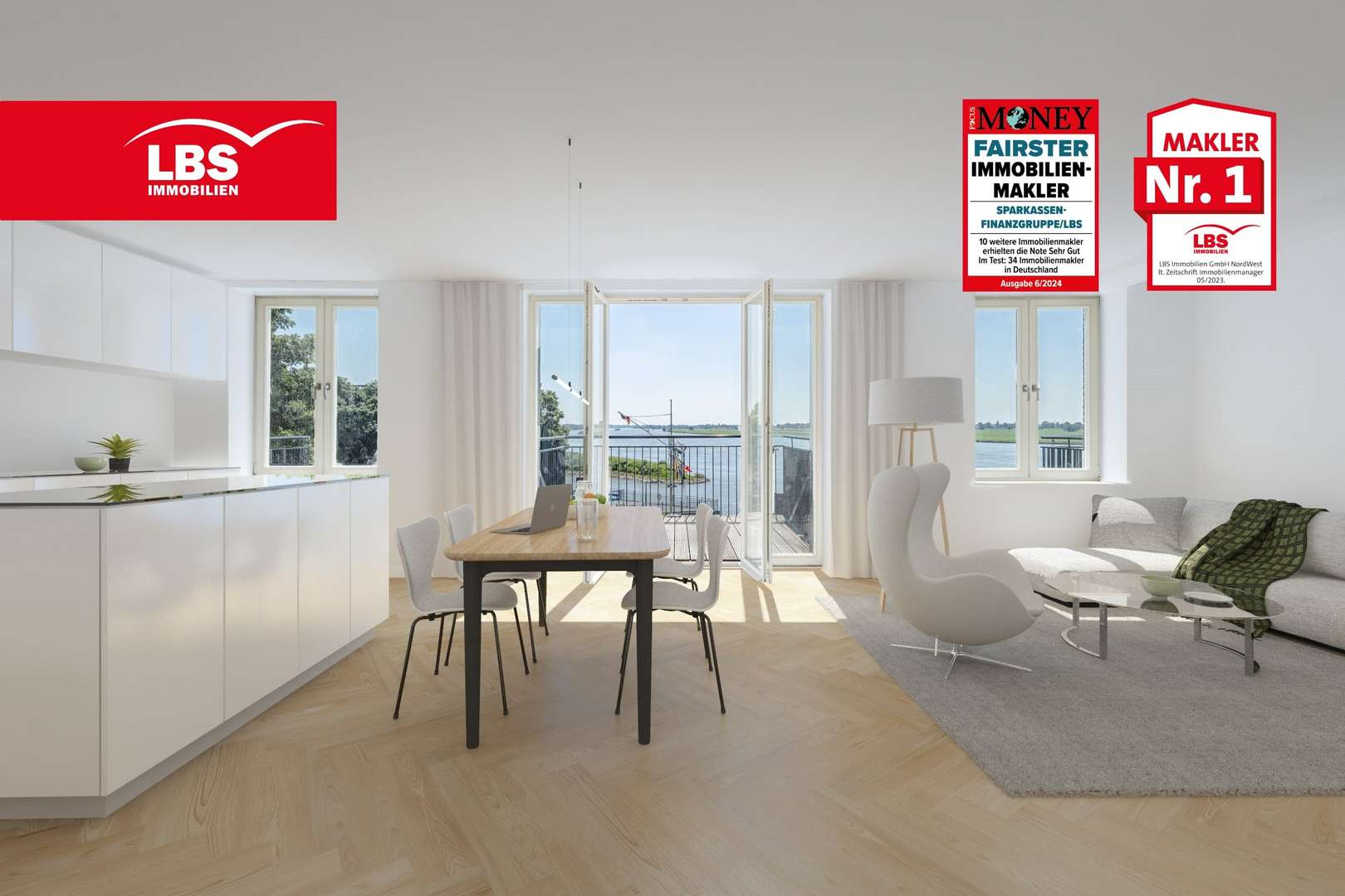 Wohnung 10 2. OG Altbau - Etagenwohnung in 46446 Emmerich mit 93m² mieten