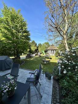 Blick in den Garten - Doppelhaushälfte in 59077 Hamm mit 93m² kaufen