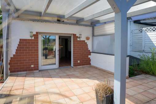 08-Terrasse - Doppelhaushälfte in 59192 Bergkamen mit 105m² kaufen