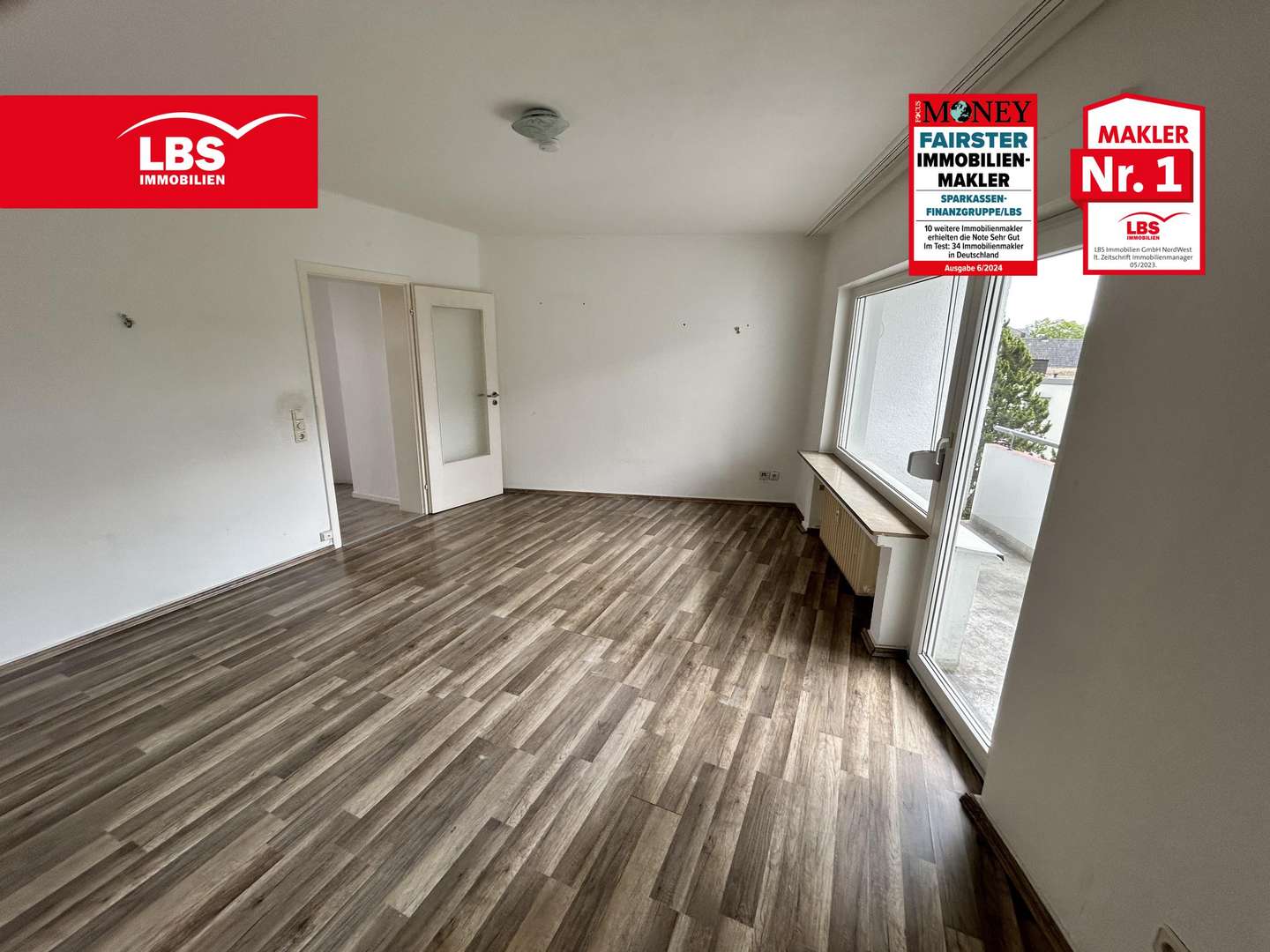 Das Wohnzimmer - Etagenwohnung in 59071 Hamm mit 53m² kaufen
