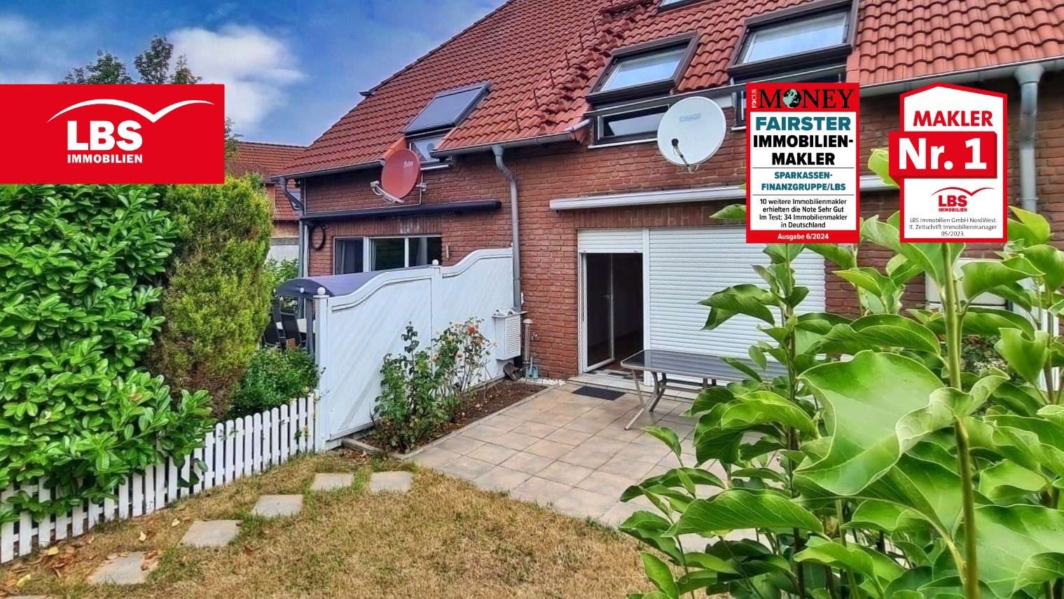 Gartenansicht - Reihenmittelhaus in 59067 Hamm mit 101m² kaufen