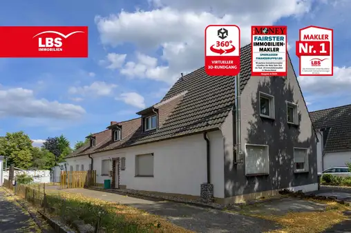 Doppelhaushälfte mit großem Garten und drei Stellplätzen in Hamm-Heessen