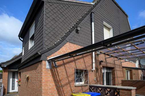 06-Außenansicht 06-Außenansicht - Doppelhaushälfte in 59379 Selm mit 90m² kaufen