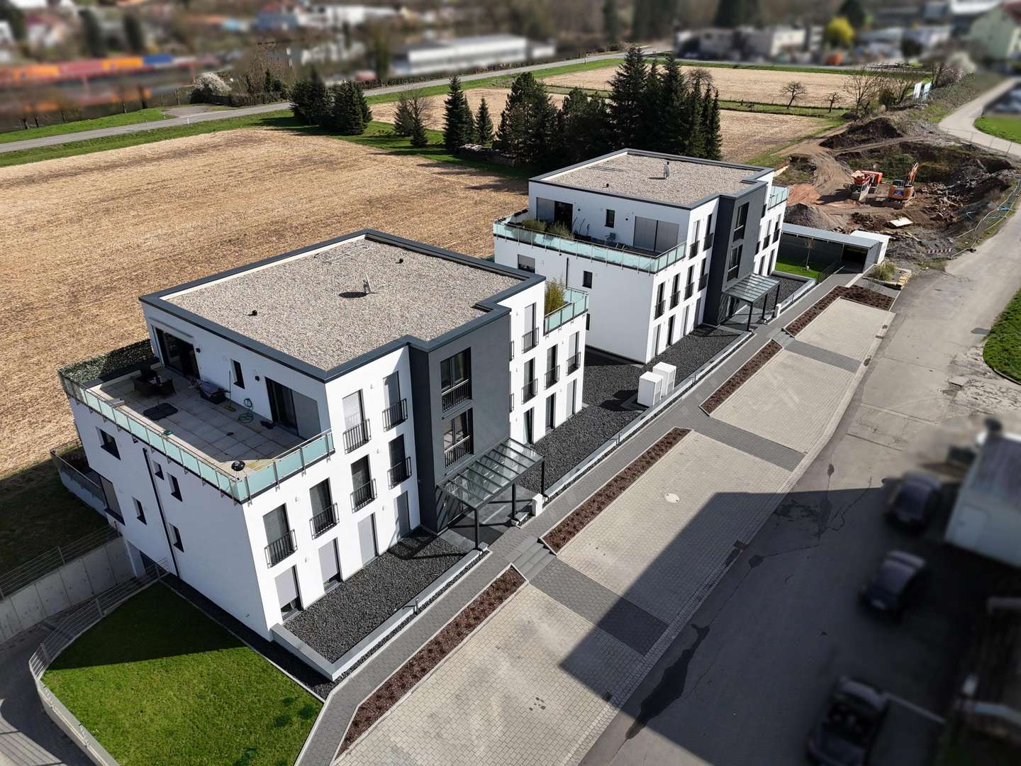 Visualisierung Nachbargebäude - Wohnanlage in 74855 Haßmersheim mit 105m² als Kapitalanlage kaufen