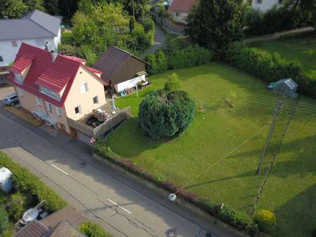 Ansicht von oben - Einfamilienhaus in 74869 Schwarzach mit 180m² kaufen