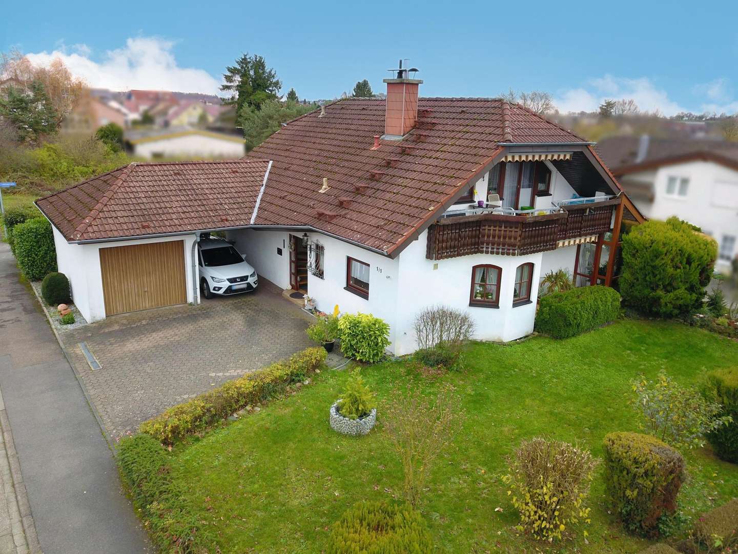 Außenansicht - Zweifamilienhaus in 74906 Bad Rappenau mit 180m² kaufen