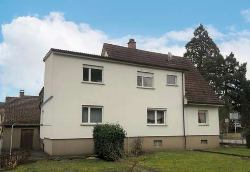 Seitenansicht - Einfamilienhaus in 74855 Haßmersheim mit 167m² kaufen