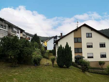 Ausblick vom Balkon - Erdgeschosswohnung in 69412 Eberbach mit 98m² kaufen