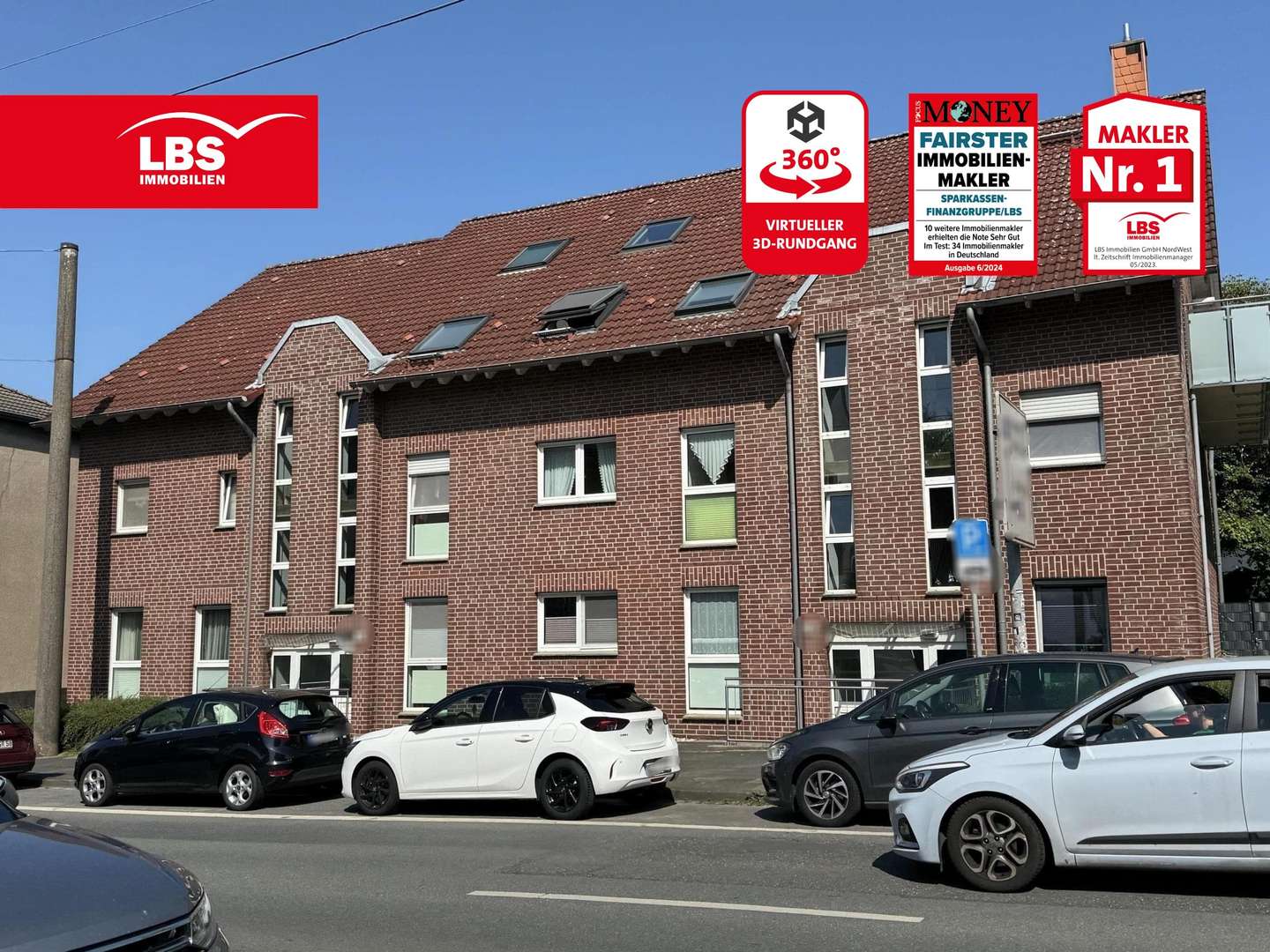 Vorderansicht Vorderansicht - Dachgeschosswohnung in 44575 Castrop-Rauxel mit 56m² kaufen