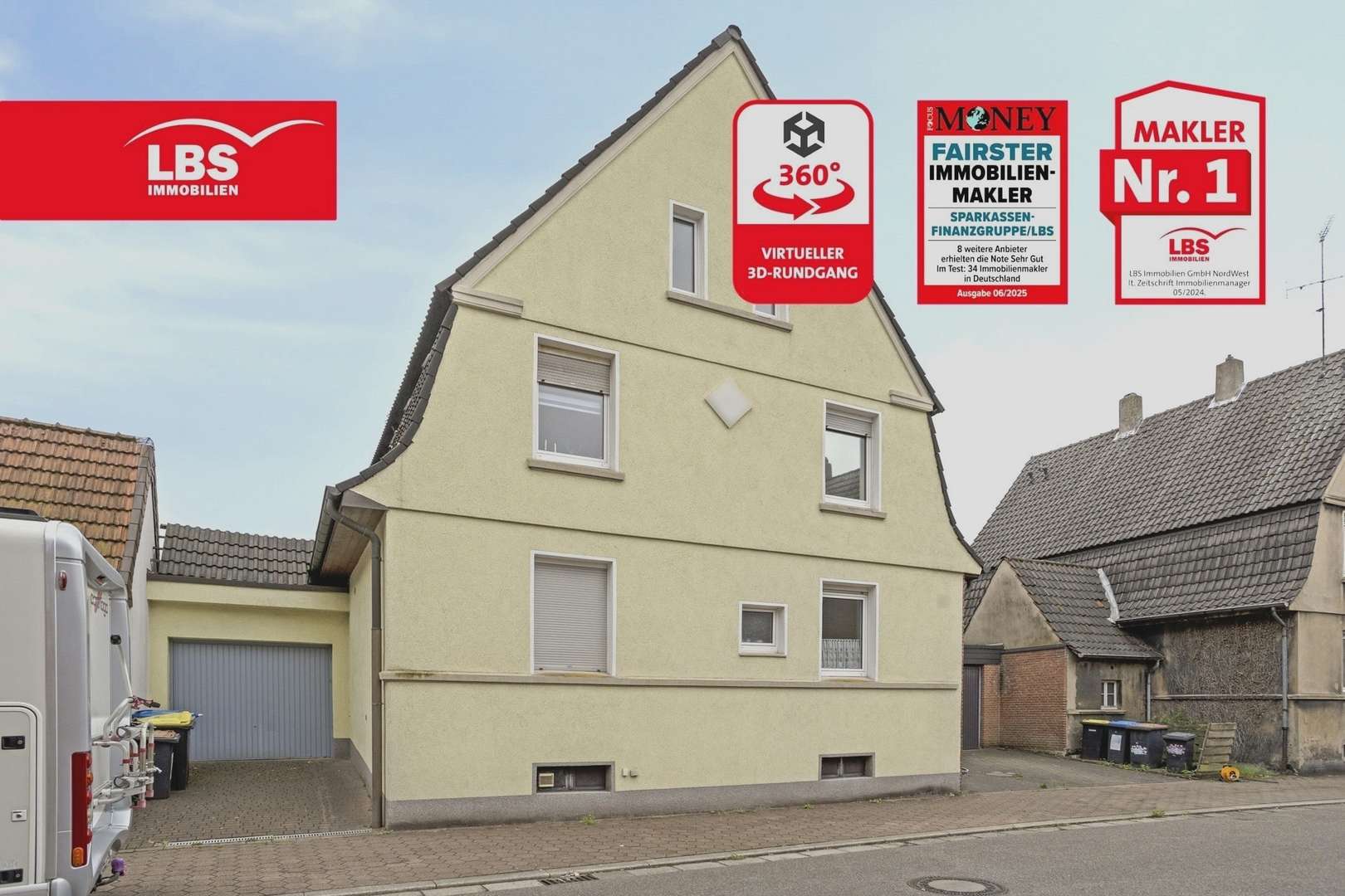 Vorderansicht Vorderansicht - Maisonette-Wohnung in 45768 Marl mit 115m² kaufen