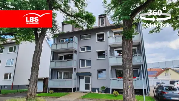 Attraktive 2-Zimmer-Wohnung
mit Balkon in ruhiger Lage!