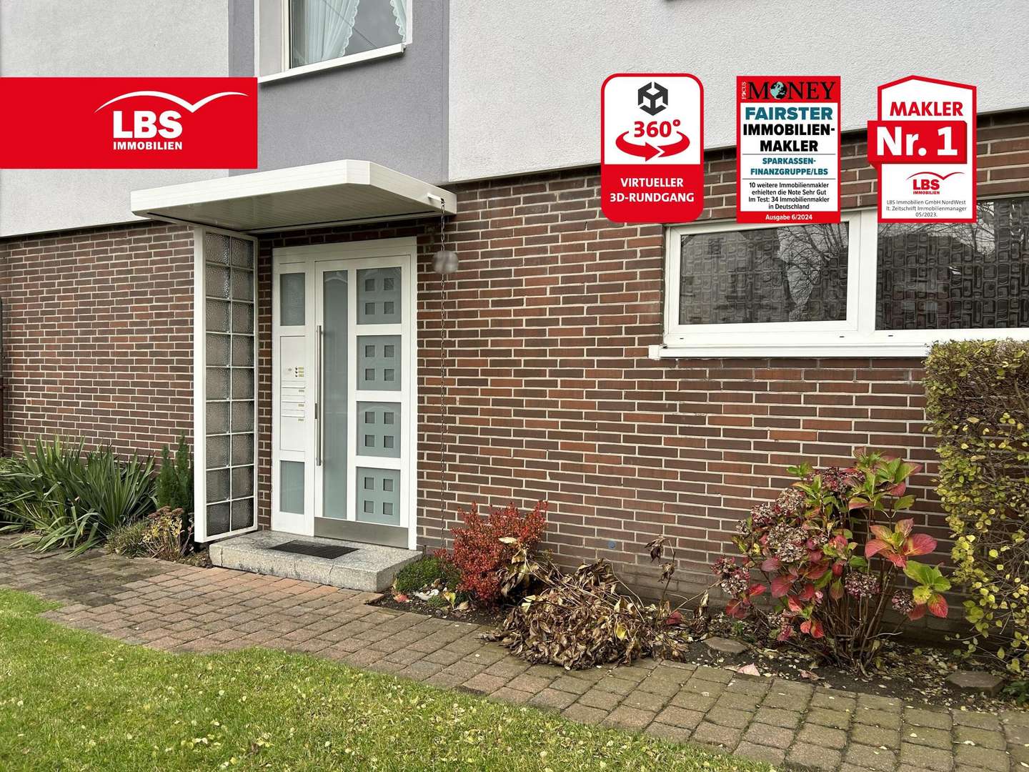 Hauseingang - Etagenwohnung in 45657 Recklinghausen mit 94m² kaufen