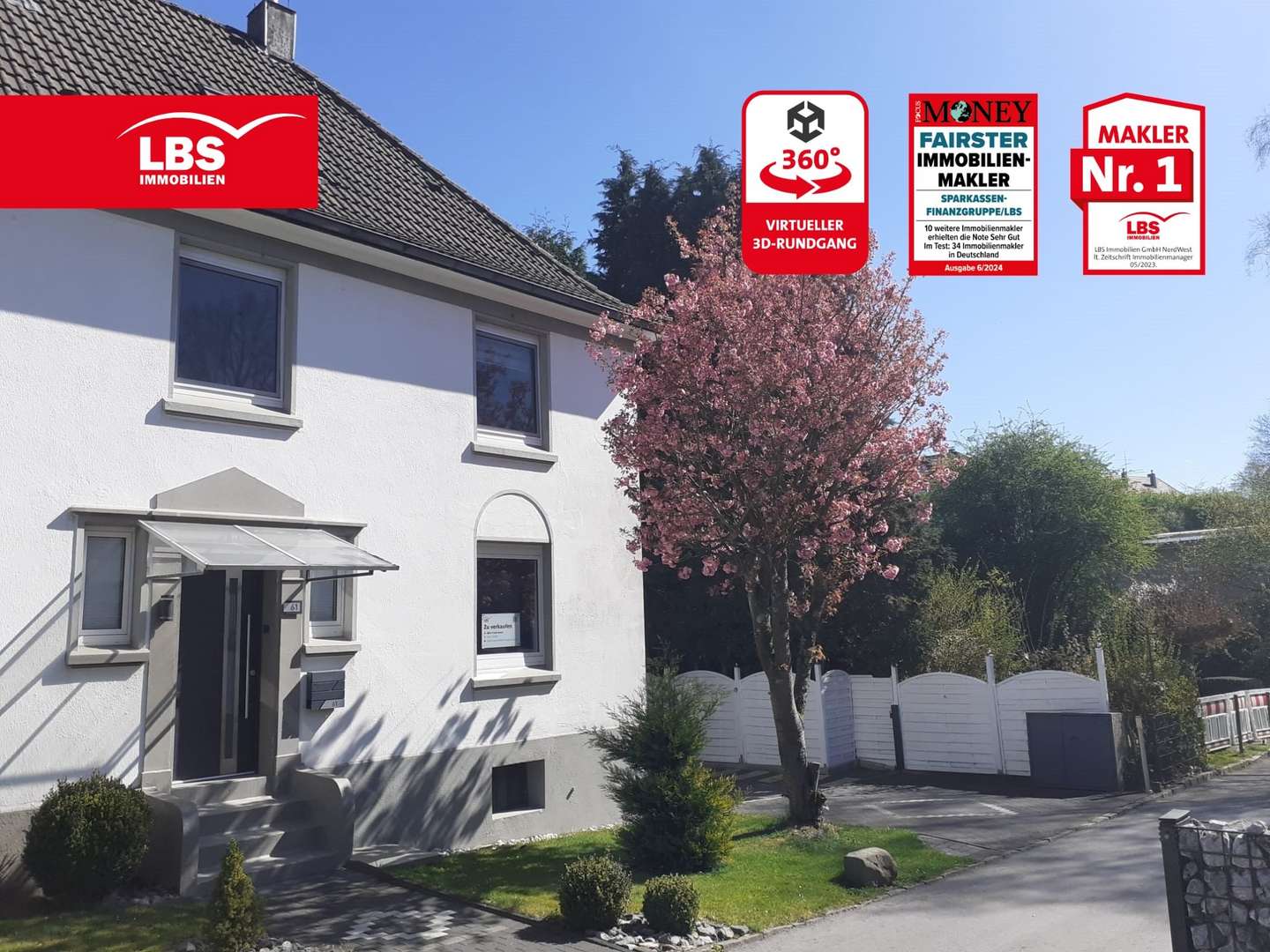 Straßenseite Straßenseite - Einfamilienhaus in 42651 Solingen mit 130m² kaufen