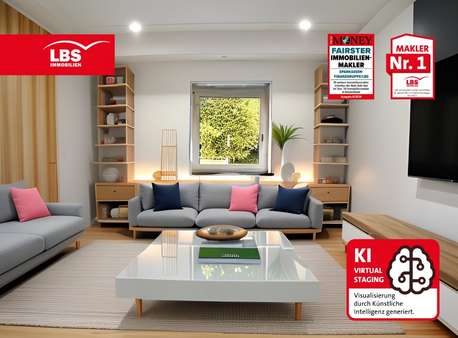 Muster Wohnzimmer - Einfamilienhaus in 42651 Solingen mit 123m² kaufen