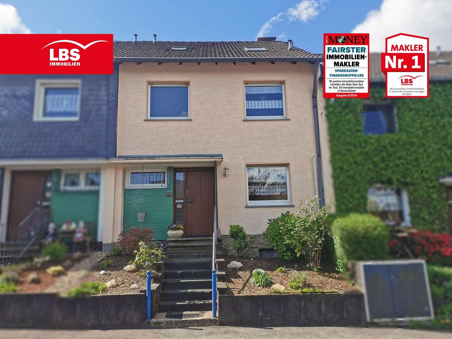 Frontansicht - Reihenmittelhaus in 42899 Remscheid mit 137m² kaufen