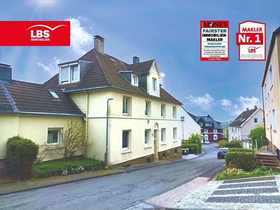 Straßenseite Straßenseite - Erdgeschosswohnung in 42289 Wuppertal mit 70m² kaufen