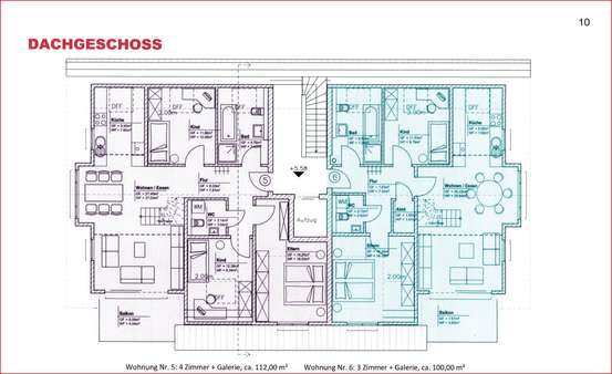 GrundrissDG - Dachgeschosswohnung in 79848 Bonndorf mit 100m² kaufen