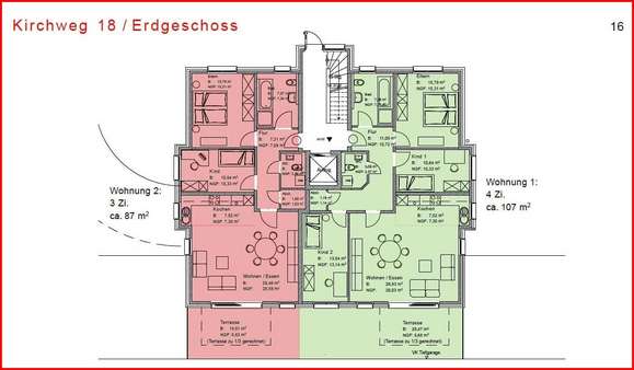 GrundrissEG18 - Dachgeschosswohnung in 79780 Stühlingen mit 85m² kaufen