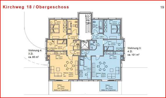 GrundrissOG18 - Dachgeschosswohnung in 79780 Stühlingen mit 85m² kaufen