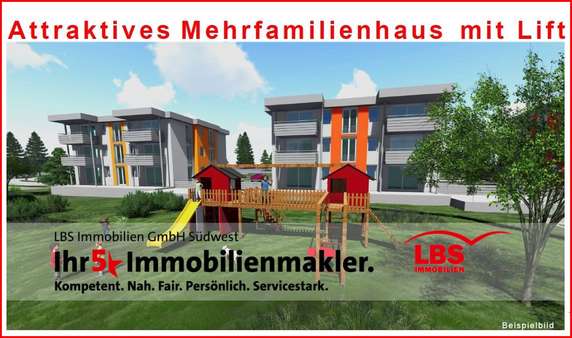 Titelbild - Dachgeschosswohnung in 79780 Stühlingen mit 85m² kaufen