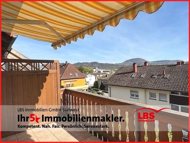 Blick vom Balkon - Doppelhaushälfte in 79730 Murg mit 168m² kaufen