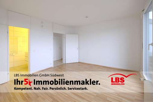 Schlafzimmer - Penthouse-Wohnung in 76275 Ettlingen mit 96m² kaufen