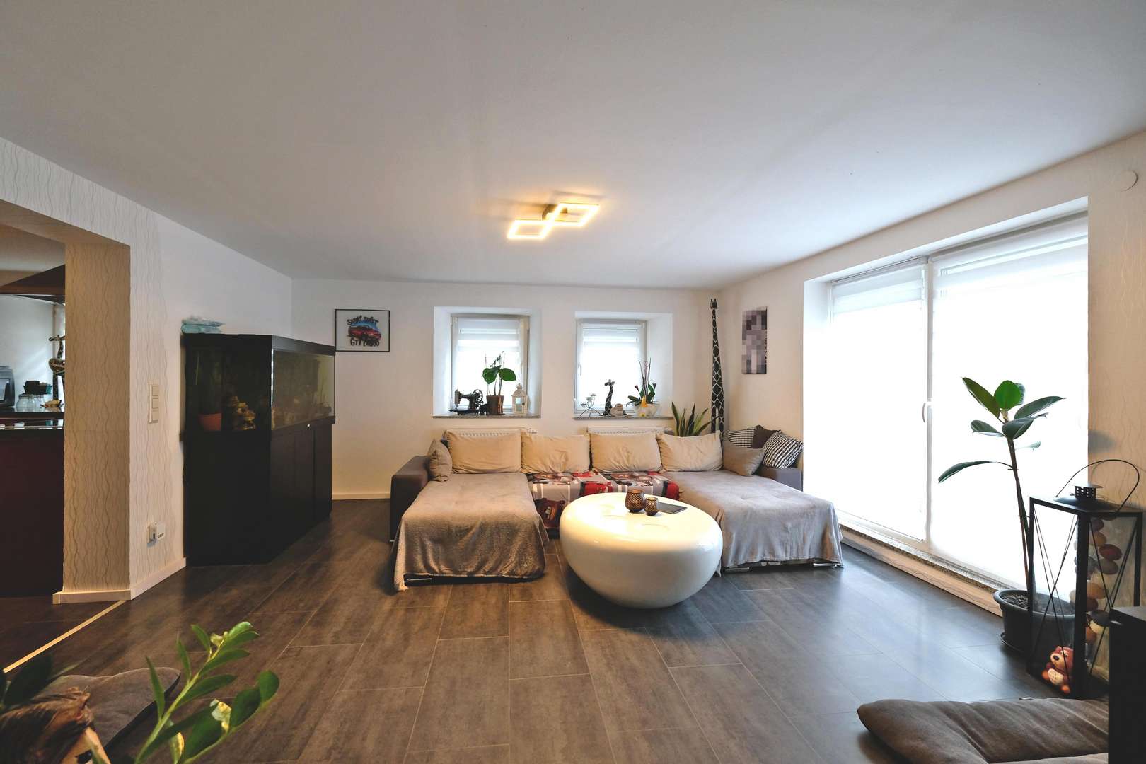 Wohnzimmer - Etagenwohnung in 75242 Neuhausen mit 98m² kaufen
