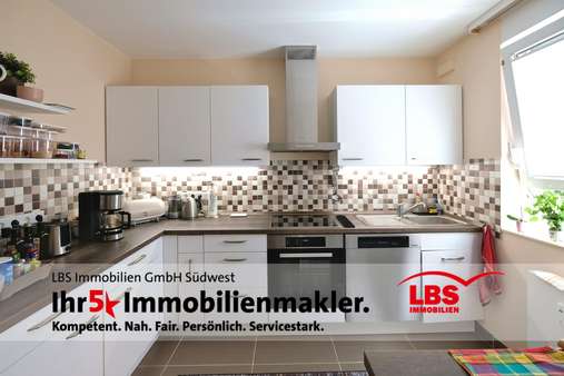 Küche - Erdgeschosswohnung in 76275 Ettlingen mit 68m² mieten