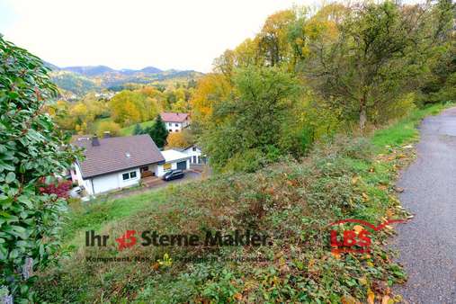 Ansicht oben - Grundstück in 77830 Bühlertal mit 722m² kaufen