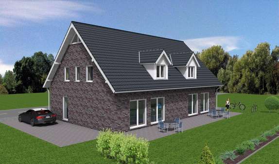 Außen - Doppelhaushälfte in 46483 Wesel mit 130m² kaufen