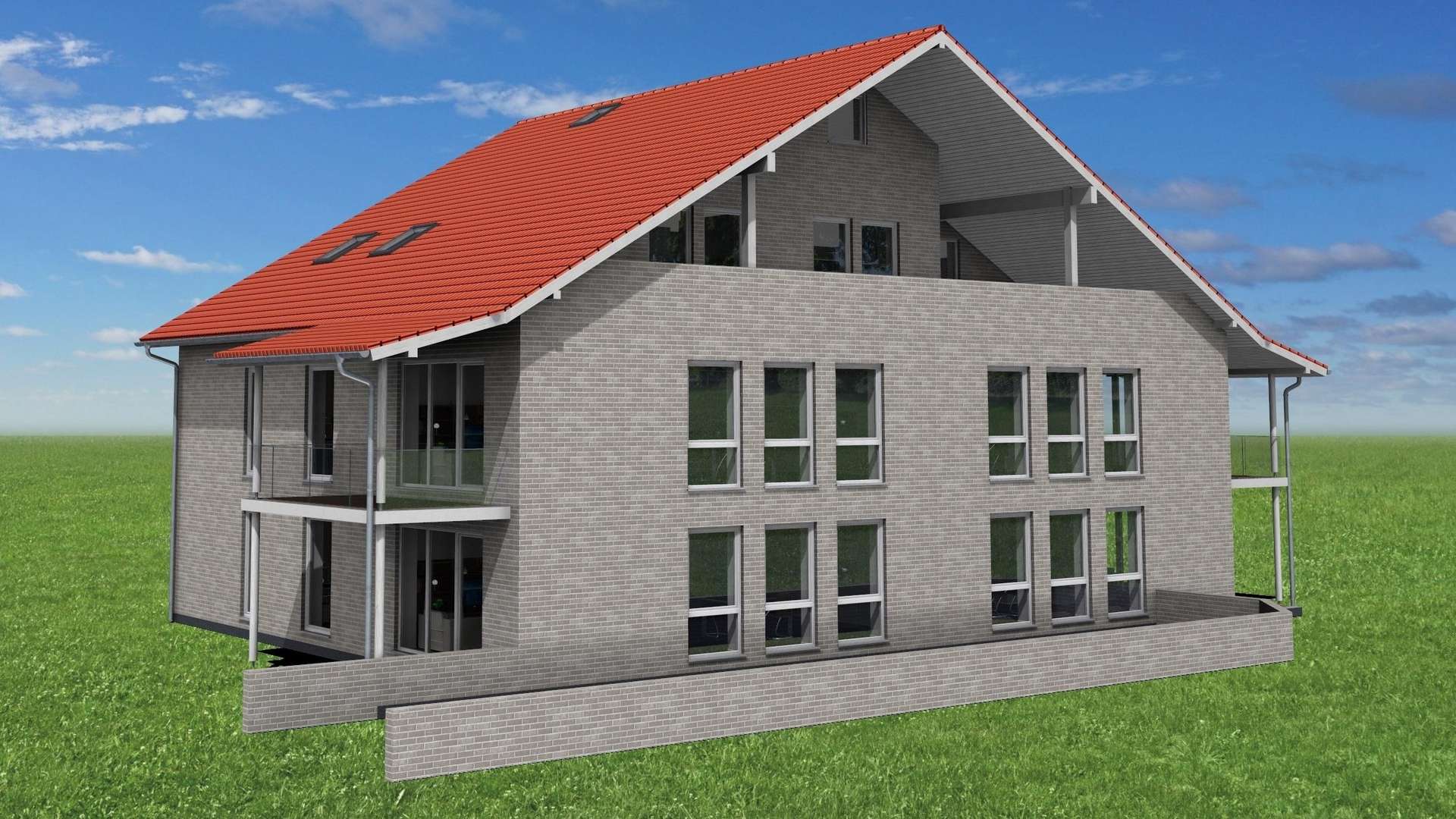 Seitenansicht - Mehrfamilienhaus in 46325 Borken mit 600m² günstig kaufen