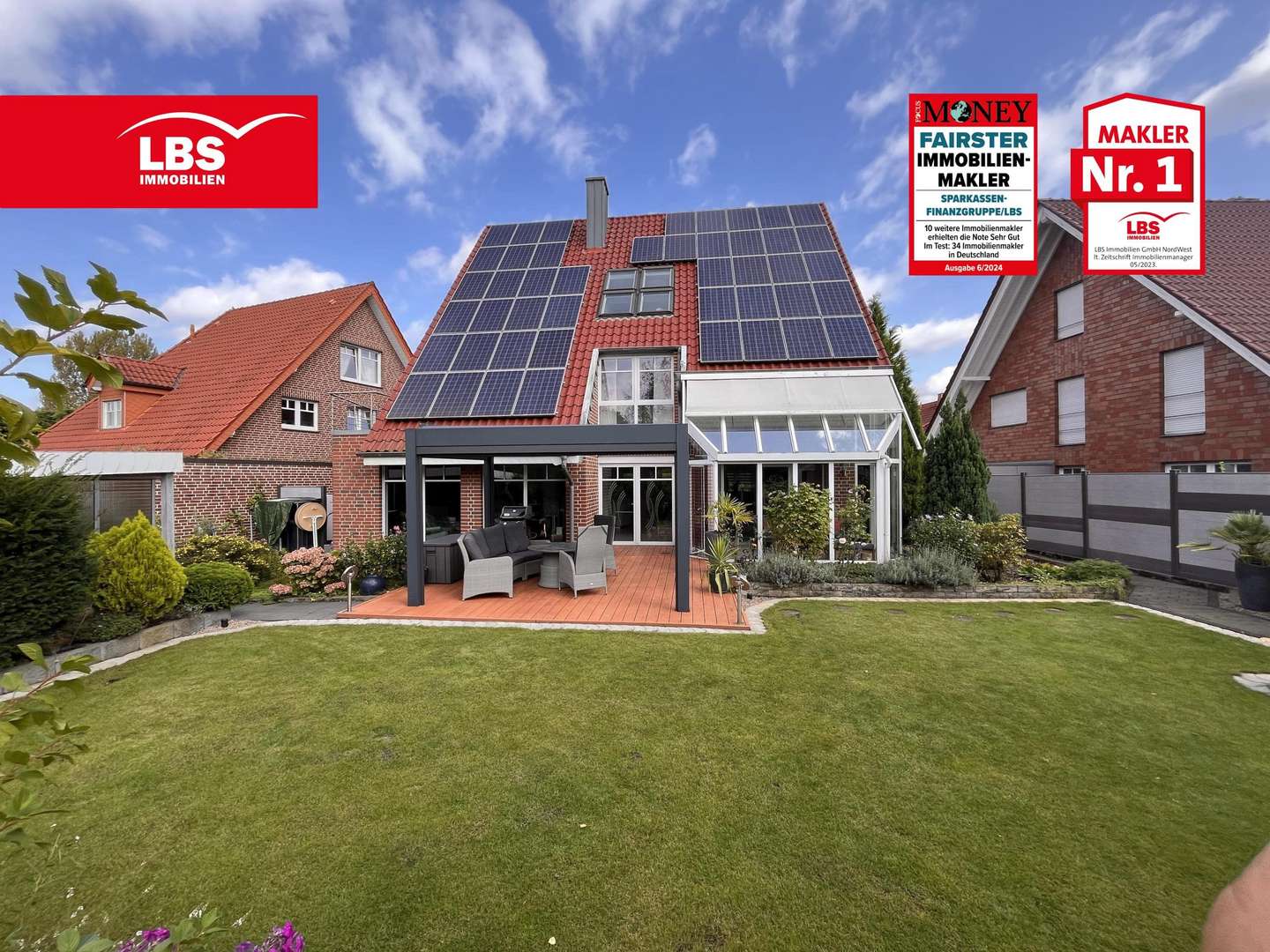 Gartenansicht - Einfamilienhaus in 46282 Dorsten mit 235m² kaufen