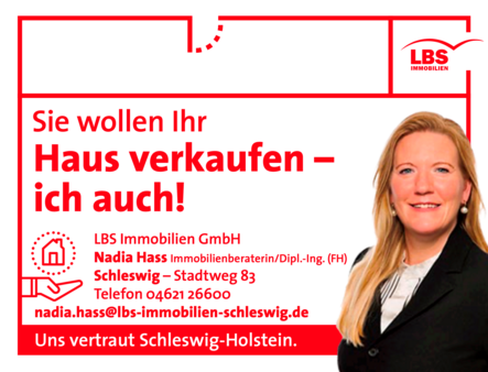 Werbung - Ladenlokal in 24837 Schleswig mit 68m² mieten