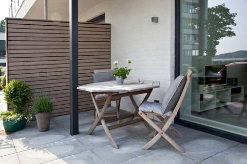 Terrasse Terrasse - Erdgeschosswohnung in 24837 Schleswig mit 53m² mieten