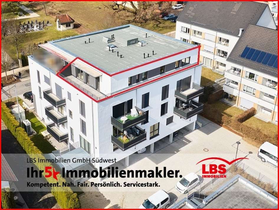 Außenansicht - Dachgeschosswohnung in 78669 Wellendingen mit 110m² kaufen