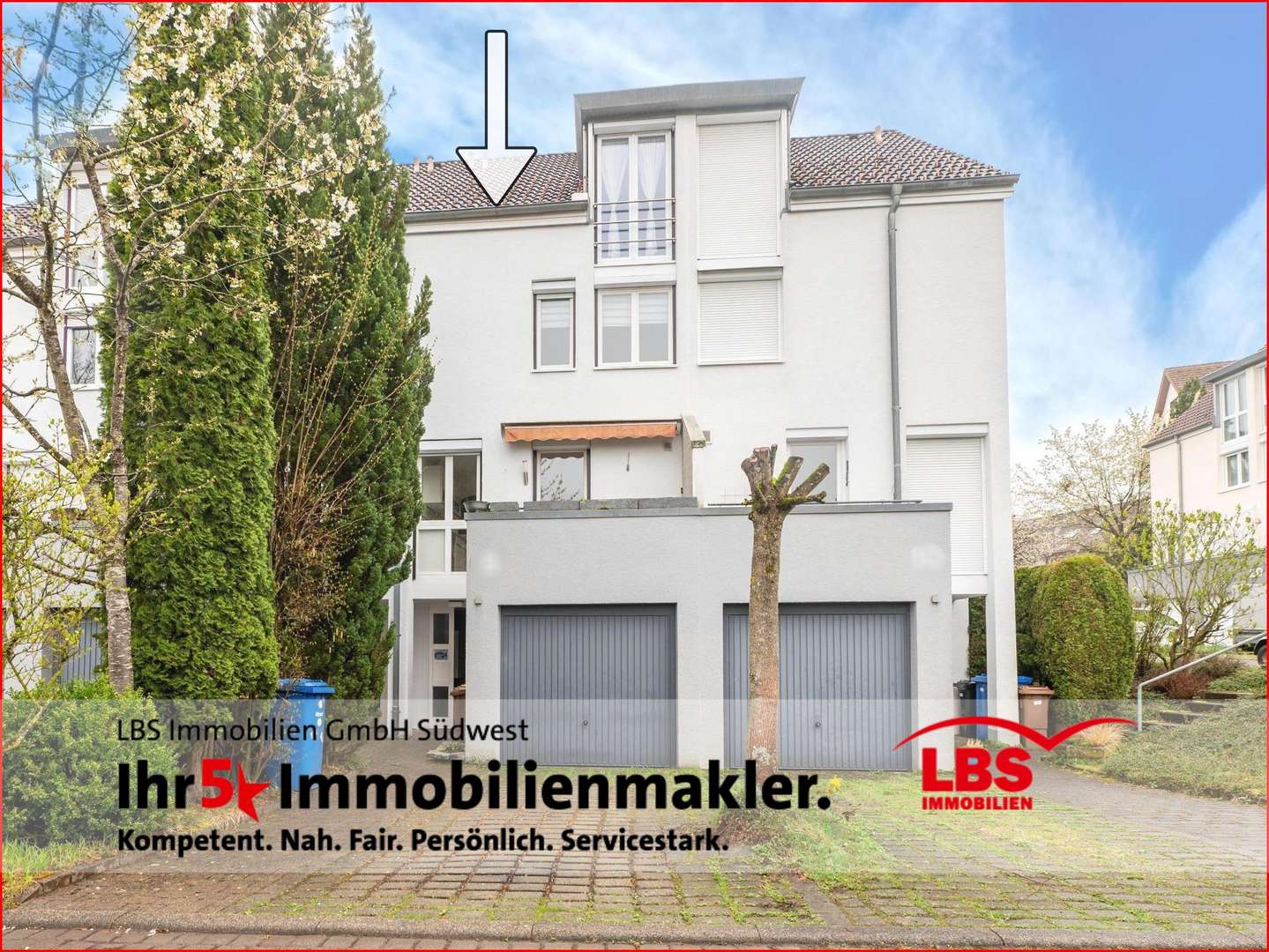 Außenansicht - Reihenmittelhaus in 78628 Rottweil mit 124m² kaufen