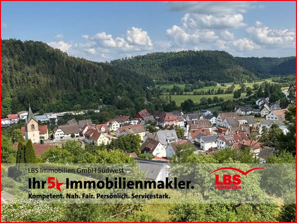 Aussicht Aussicht - Zweifamilienhaus in 78736 Epfendorf mit 230m² kaufen