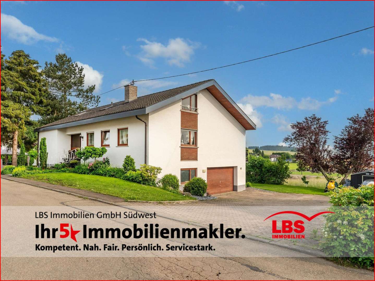 Straßenansicht Straßenansicht - Einfamilienhaus in 78669 Wellendingen mit 255m² kaufen