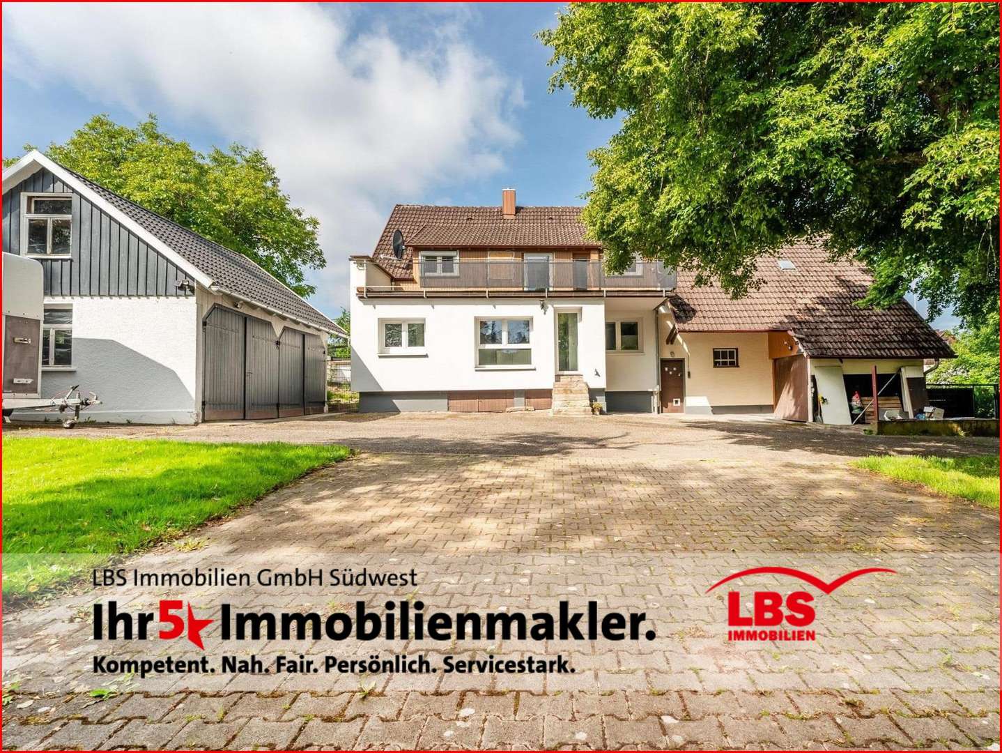 Außenansicht Außenansicht - Einfamilienhaus in 78739 Hardt mit 114m² kaufen
