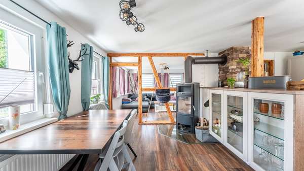 Ess-/ Wohnzimmer Ess-/ Wohnzimmer - Einfamilienhaus in 78739 Hardt mit 114m² kaufen
