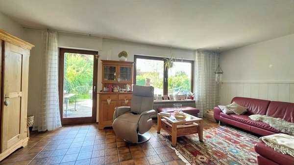 Wohnzimmer - Reihenmittelhaus in 78628 Rottweil mit 98m² kaufen