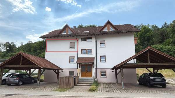 Außenansicht Außenansicht - Etagenwohnung in 72172 Sulz mit 77m² kaufen