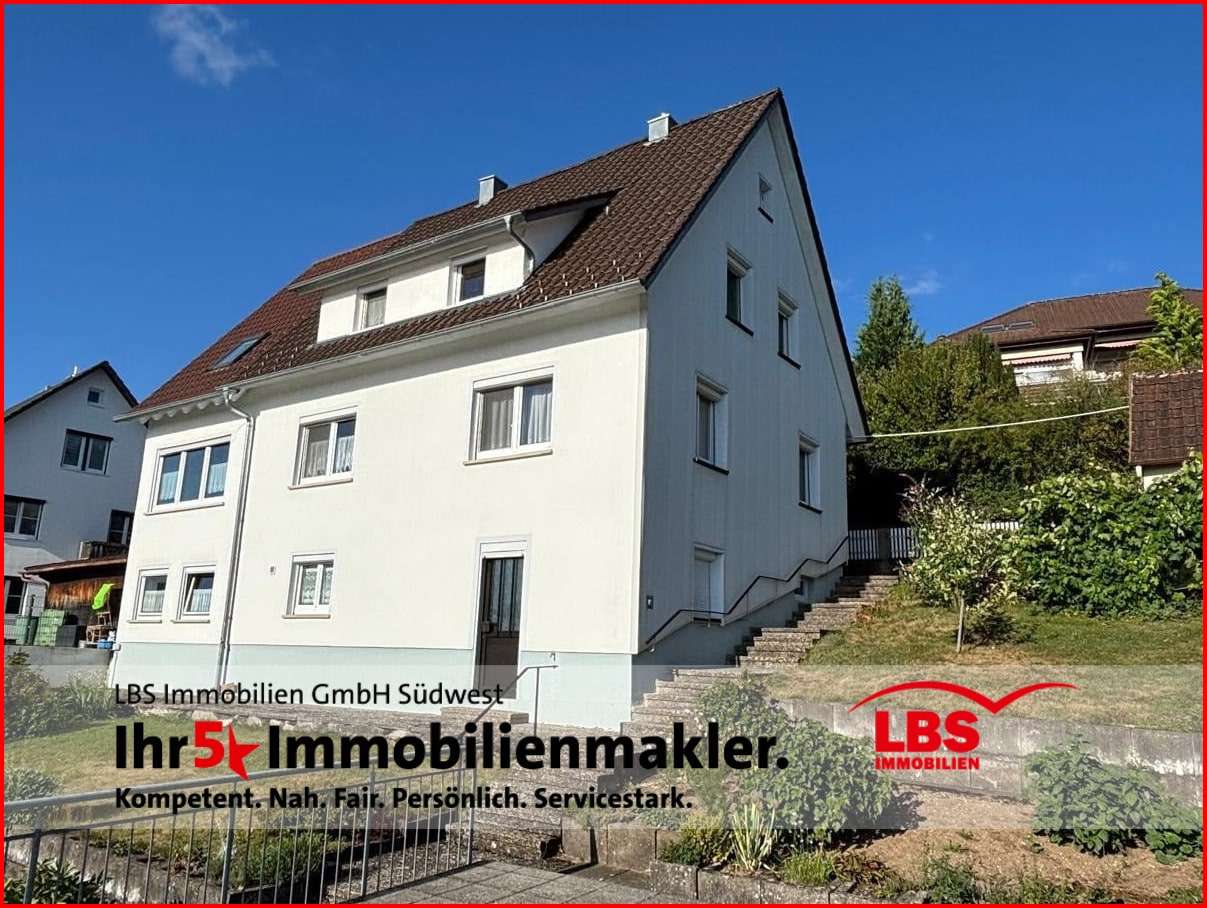 Gartenansicht Gartenansicht - Zweifamilienhaus in 72172 Sulz mit 173m² kaufen