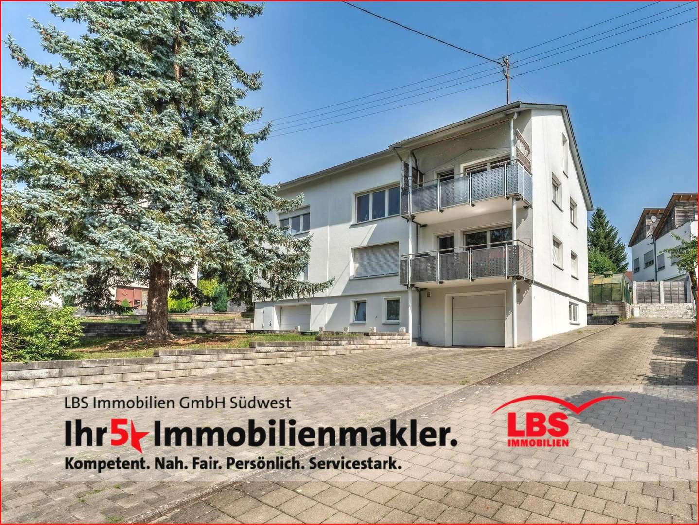 Straßenansicht Straßenansicht - Mehrfamilienhaus in 78658 Zimmern mit 321m² kaufen