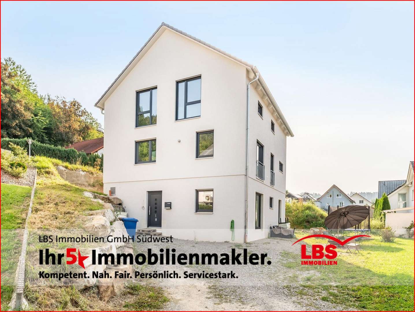 Außenansicht Außenansicht - Einfamilienhaus in 78727 Oberndorf mit 188m² kaufen