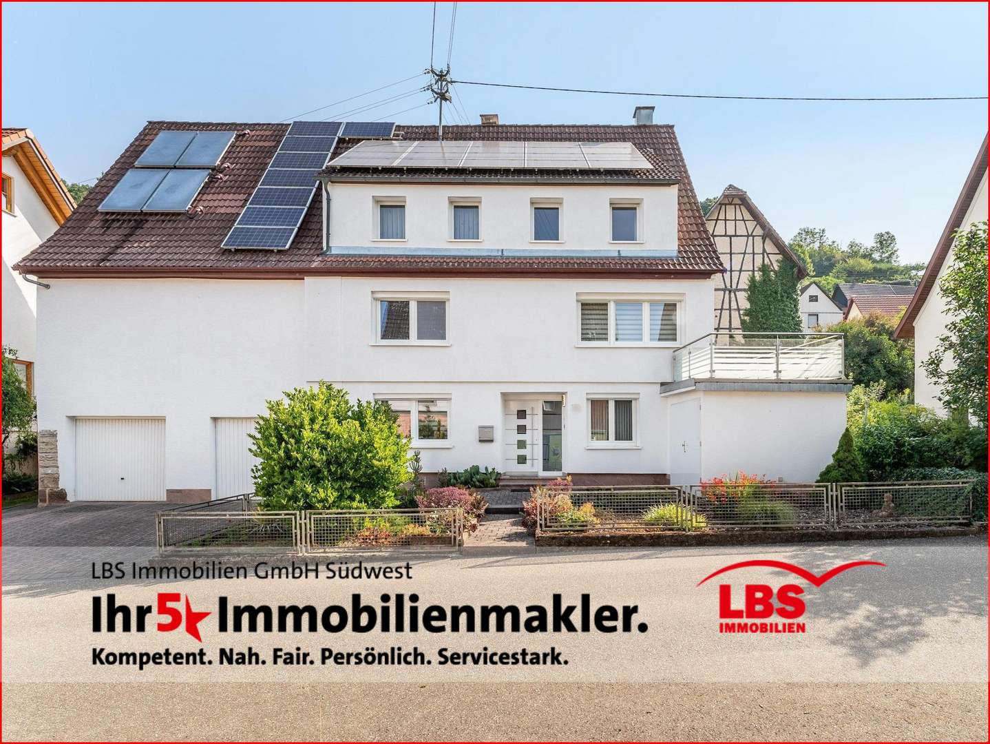 Außenansicht Außenansicht - Einfamilienhaus in 72172 Sulz mit 173m² kaufen